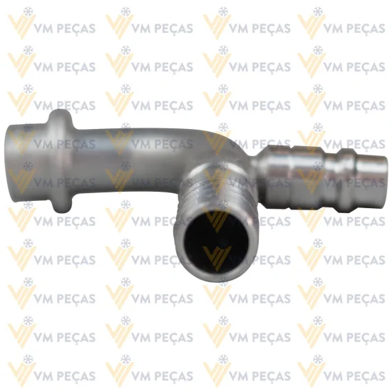 Conexao Oring Aluminio 12x90 com Ventil R134 [para Valvula de Expansao]