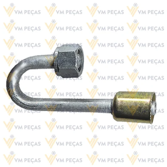 Conexao Oring Aluminio 6x180 [com Clip]