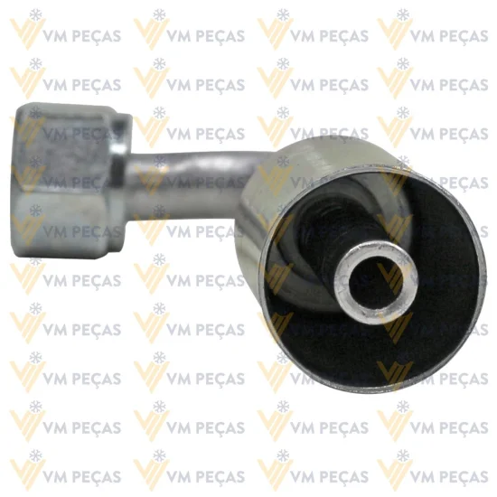 Conexao Oring Aluminio 6x90 [com Clip]