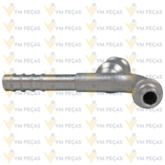Conexao Oring Aluminio 6x90 [SEM PORCA] com Ventil R134