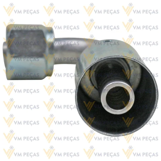 Conexao Oring Aluminio 8x90 [com Clip]