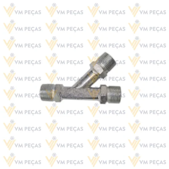 Conexao Y Rosca Externa Aço 10mm