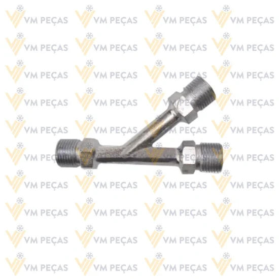 Conexao Y Rosca Externa Aço 6mm