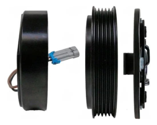 Conjunto de Embreagem CVC Mahle Fiat Argo 1.0, Mobi, Palio, Uno Vivace [para Compressor Original] 5pk 119mm [importado]