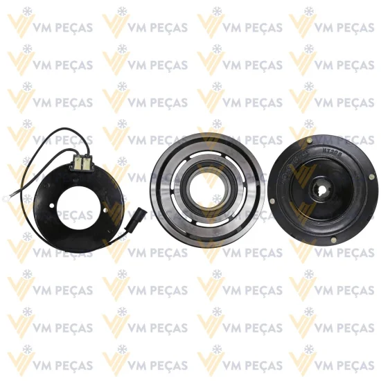 Conjunto de Embreagem Denso 10P15, 6P 6pk 124mm 12v [importado]