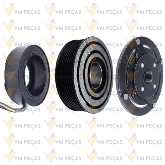 Conjunto de Embreagem Denso 10P15 8pk 120mm 12v Mitsubishi L200 Triton, Outlander Flex [importado]
