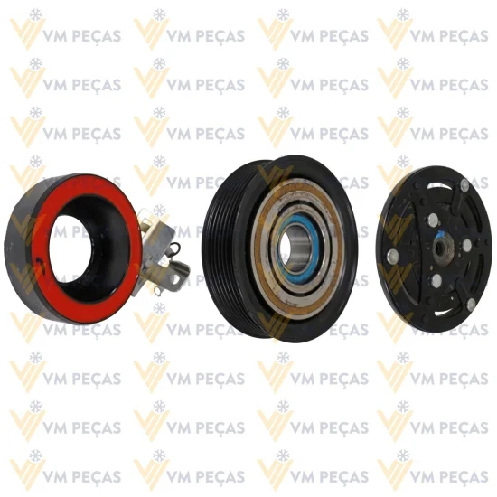 Conjunto de Embreagem Denso 10SRE11C Toyota Hilux 2.8 7pk 125mm 12v [importado]