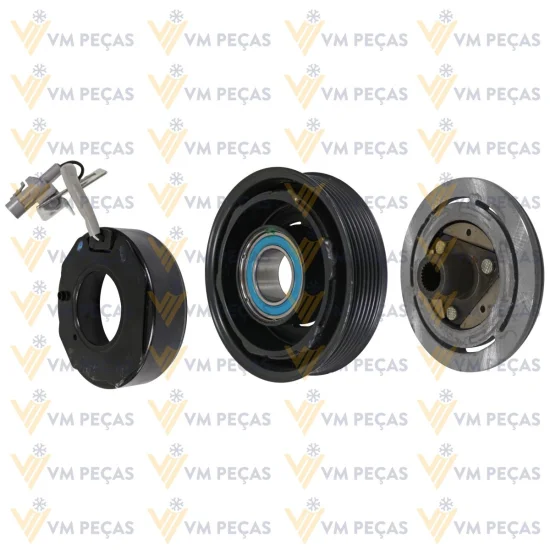 Conjunto de Embreagem Denso 10SRE11C Toyota Hilux 2.8 7pk 125mm 12v [importado]