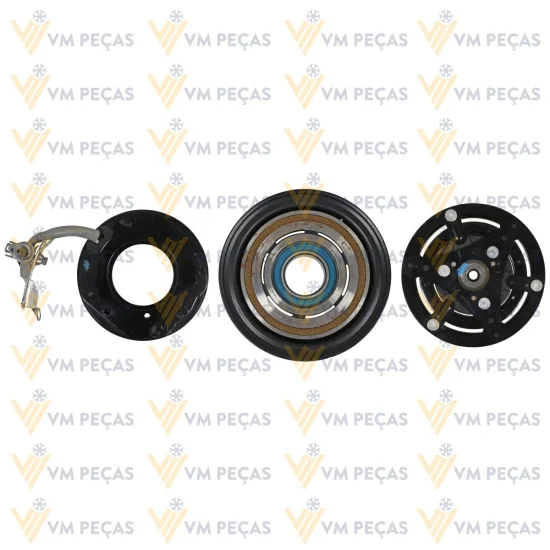 Conjunto de Embreagem Denso 10SRE11C Toyota Hilux 2.8 7pk 125mm 12v [importado]