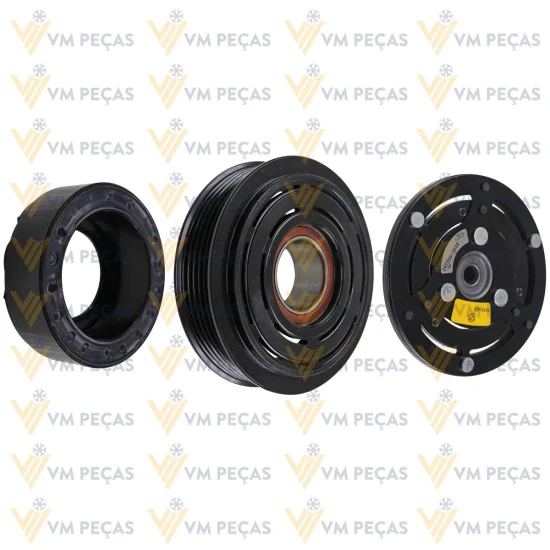 Conjunto de Embreagem Denso Scroll SCB06 Fiat Palio Fire 2001>, Siena, Strada, Doblo, Punto, Uno 5pk 104mm [importado]