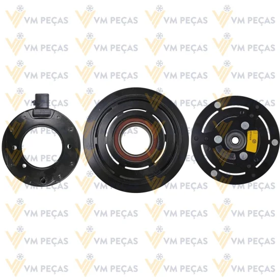 Conjunto de Embreagem Denso Scroll SCB06 Fiat Palio Fire 2001>, Siena, Strada, Doblo, Punto, Uno 5pk 104mm [importado]