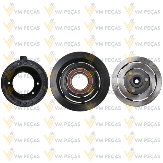 Conjunto de Embreagem Denso Scroll SCB06 Fiat Palio Fire 2001>, Siena, Strada, Doblo, Punto, Uno 5pk 104mm [importado]
