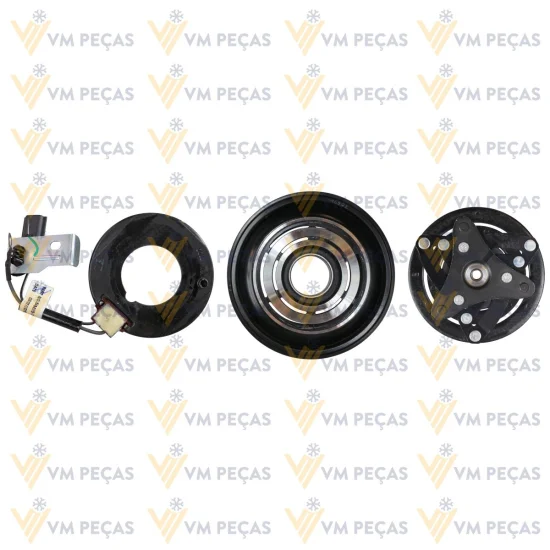 Conjunto de Embreagem Renault Kwid 1.0 3pk 132mm [para Compressor Original] [importado]