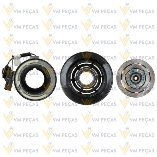 Conjunto de Embreagem Renault Kwid 1.0 3pk 132mm [para Compressor Original] [importado]