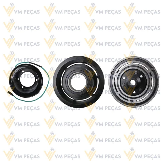 Conjunto de Embreagem Sanden SD5H14 8pk 121mm 24v [importado]