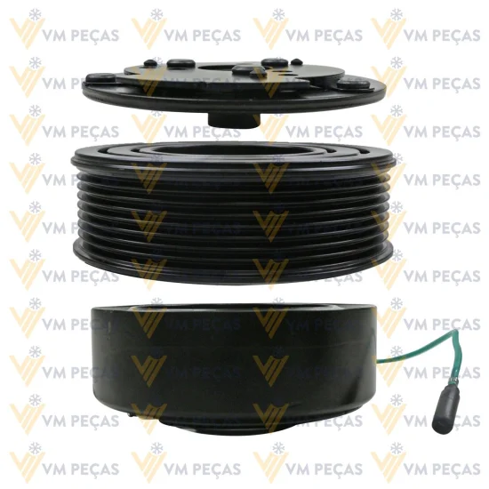Conjunto de Embreagem Sanden SD5H14 8pk 121mm 24v [importado]