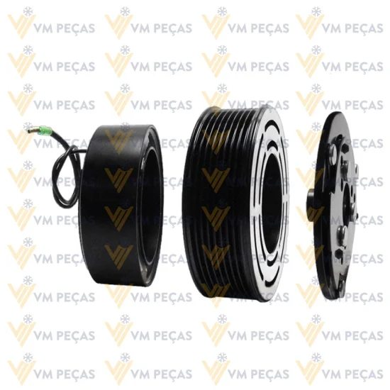 Conjunto de Embreagem Sanden SD5H14 8pk 123mm 12v [importado]