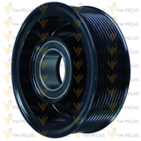 Conjunto de Embreagem Sanden SD7H15 10pk 120mm 12v New Holland [importado]