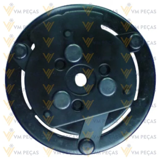 Conjunto de Embreagem Sanden SD7H15 10pk 120mm 12v New Holland [importado]