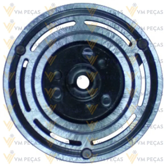 Conjunto de Embreagem Sanden SD7H15 10pk 120mm 12v New Holland [importado]