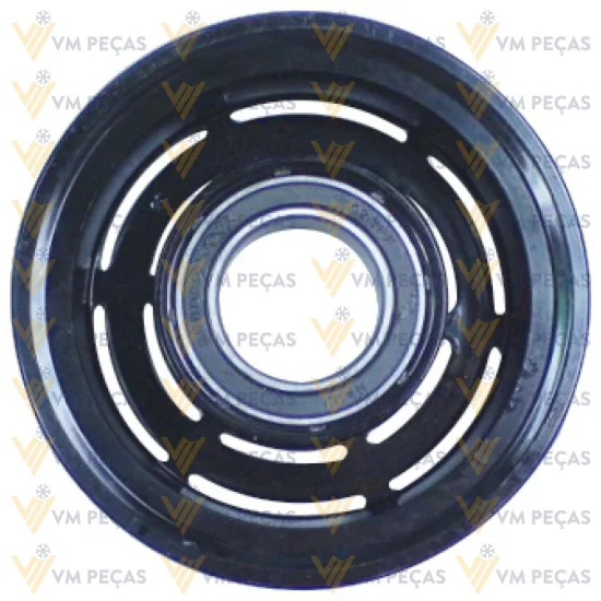 Conjunto de Embreagem Sanden SD7H15 10pk 120mm 12v New Holland [importado]
