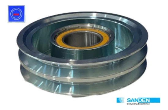 Conjunto de Embreagem Sanden SD7H15 2A 12v [Original] [Sanden Americano]
