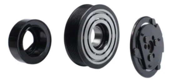 Conjunto de Embreagem Sanden SD7H15 8pk 119mm 12v [Chaveta] [importado]