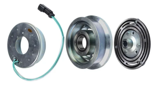 Conjunto de Embreagem Sanden SD7H15 Caterpillar 8pk 132mm [importado]