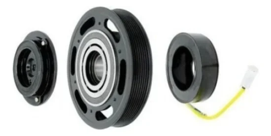 Conjunto de Embreagem Sanden SD7H15 Volvo 8pk 180mm 24v [importado]