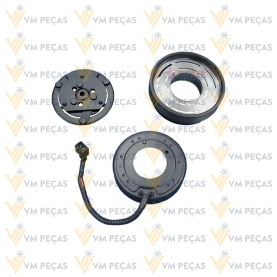 Conjunto de Embreagem Sanden SD7V16 VW Golf 2001> /Audi A3 2001> 6pk [importado]