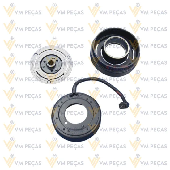 Conjunto de Embreagem Sanden SD7V16 VW Golf 2001> /Audi A3 2001> 6pk [importado]