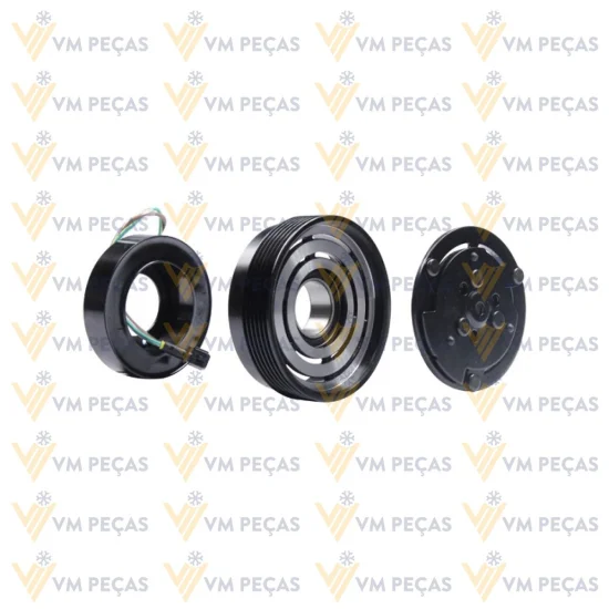 Conjunto de Embreagem Sanden SD7V16 VW Golf 2001> /Audi A3 2001> 6pk [importado]