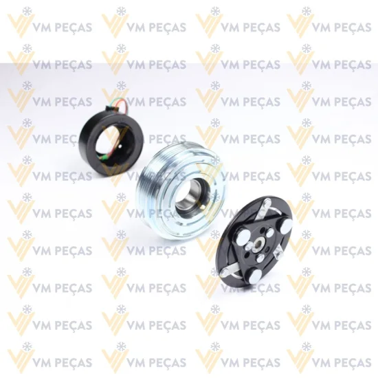 Conjunto de Embreagem Sanden TRS90 Honda Fit 2009> 5pk 112mm [importado]
