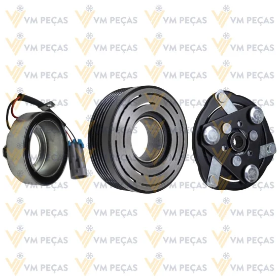 Conjunto de Embreagem Scroll Fiat Doblo 1.4 2012>, Palio, Siena, Strada 1.4, 5pk 89mm  [importado]