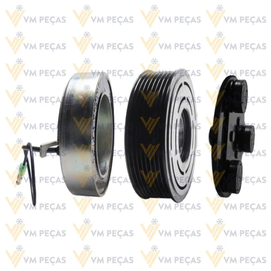 Conjunto de Embreagem Seltec TM15, TM16, 8pk 124mm, 12v [importado]