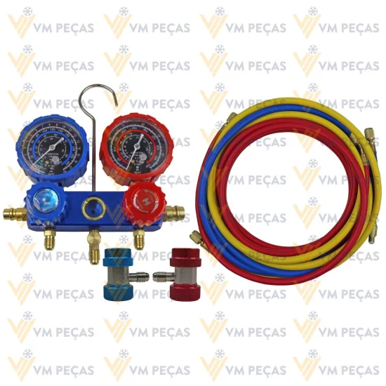 Conjunto Manifold importado Completo [Mangueira 2,5m]