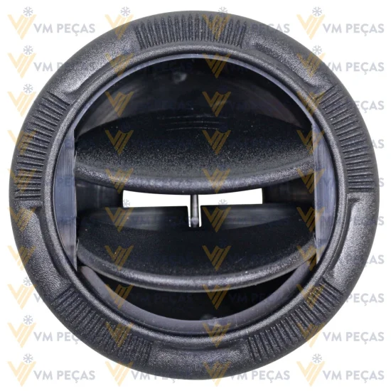 Difusor de Ar Redondo [Preto] [071mm] [1,5 Polegadas] [026]