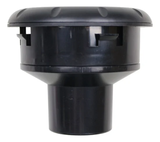 Difusor de Ar Redondo [Preto] [071mm] [1,5 Polegadas] [027]