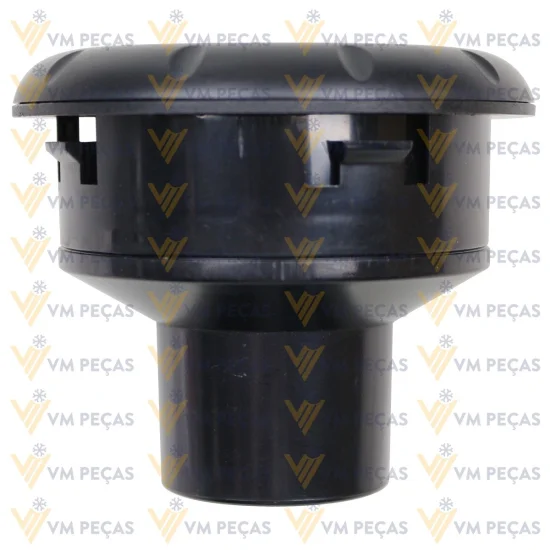 Difusor de Ar Redondo [Preto] [071mm] [1,5 Polegadas] [027]