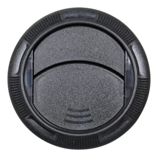 Difusor de Ar Redondo [Preto] [071mm] [2,5 Polegadas]
