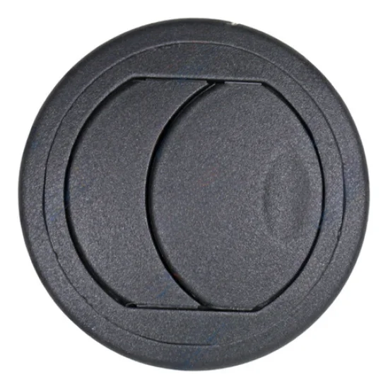 Difusor de Ar Redondo [Preto] [63,5mm]