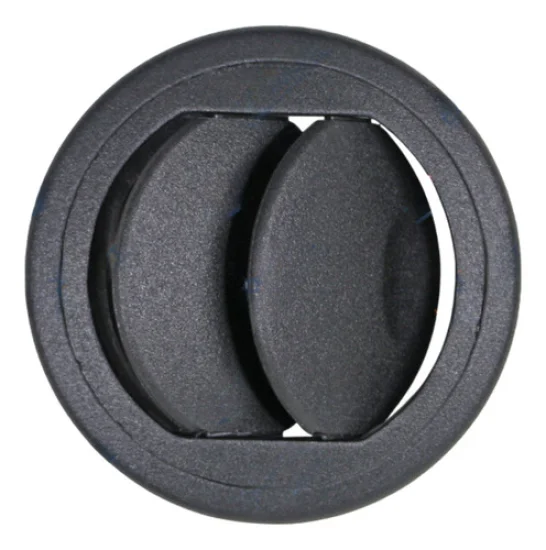 Difusor de Ar Redondo [Preto] [63,5mm]