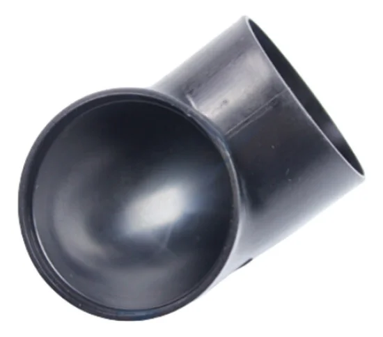 Difusor de Ar Retangular [Preto] [com Bocal 2 Polegadas e Cotovelo]