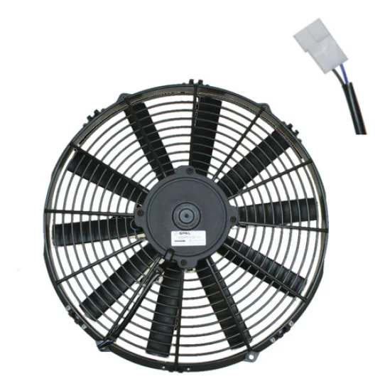 Eletroventilador Spal Universal VA08-AP51/C-23S 14" Soprante 12v