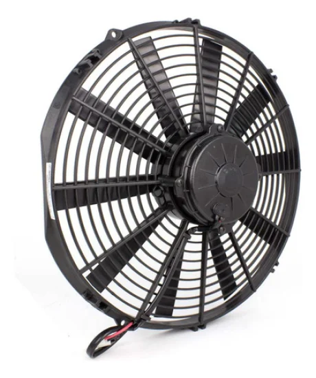 Eletroventilador Spal Universal VA08-BP70/LL-23MA [20.000hs] 14" Aspirante 24v
