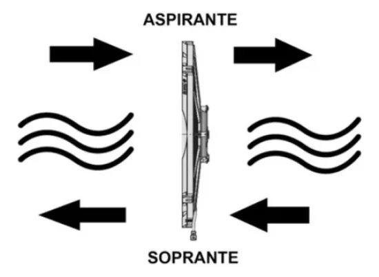 Eletroventilador Spal Universal VA09-AP50/C-27A 11" Aspirante 12v