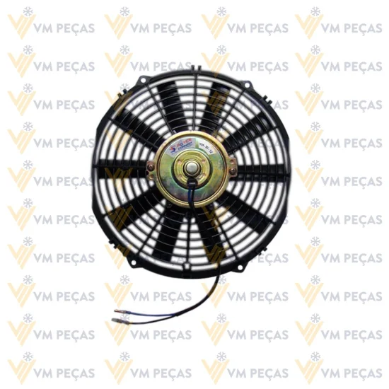Eletroventilador Universal 12" 12v [Pa Reta]