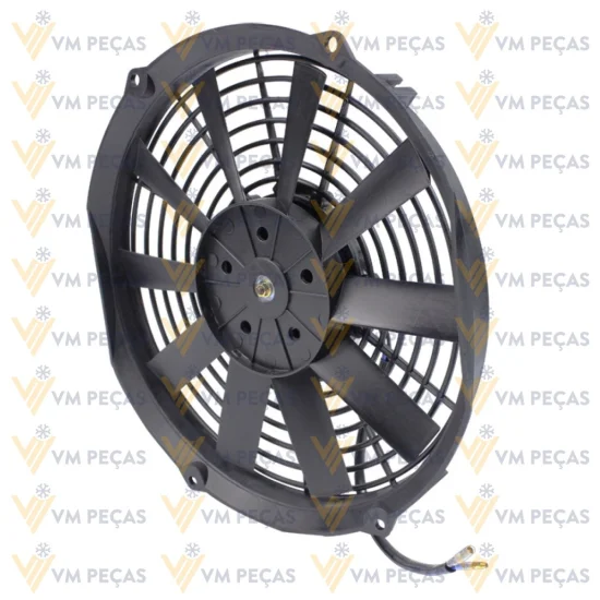 Eletroventilador Universal 12" 12v [Pa Reta]