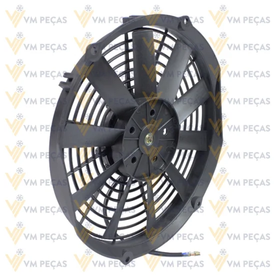 Eletroventilador Universal 12" 12v [Pa Reta]