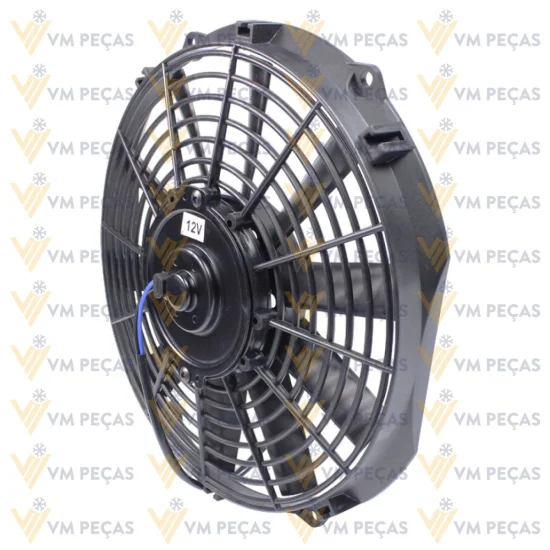 Eletroventilador Universal 12" 12v [Pa Reta]